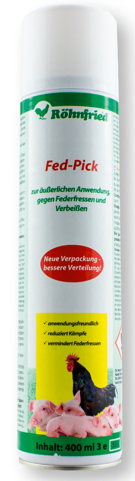 Rohnfried Fed-Pick - Spray against Feather Pecking (400ml)