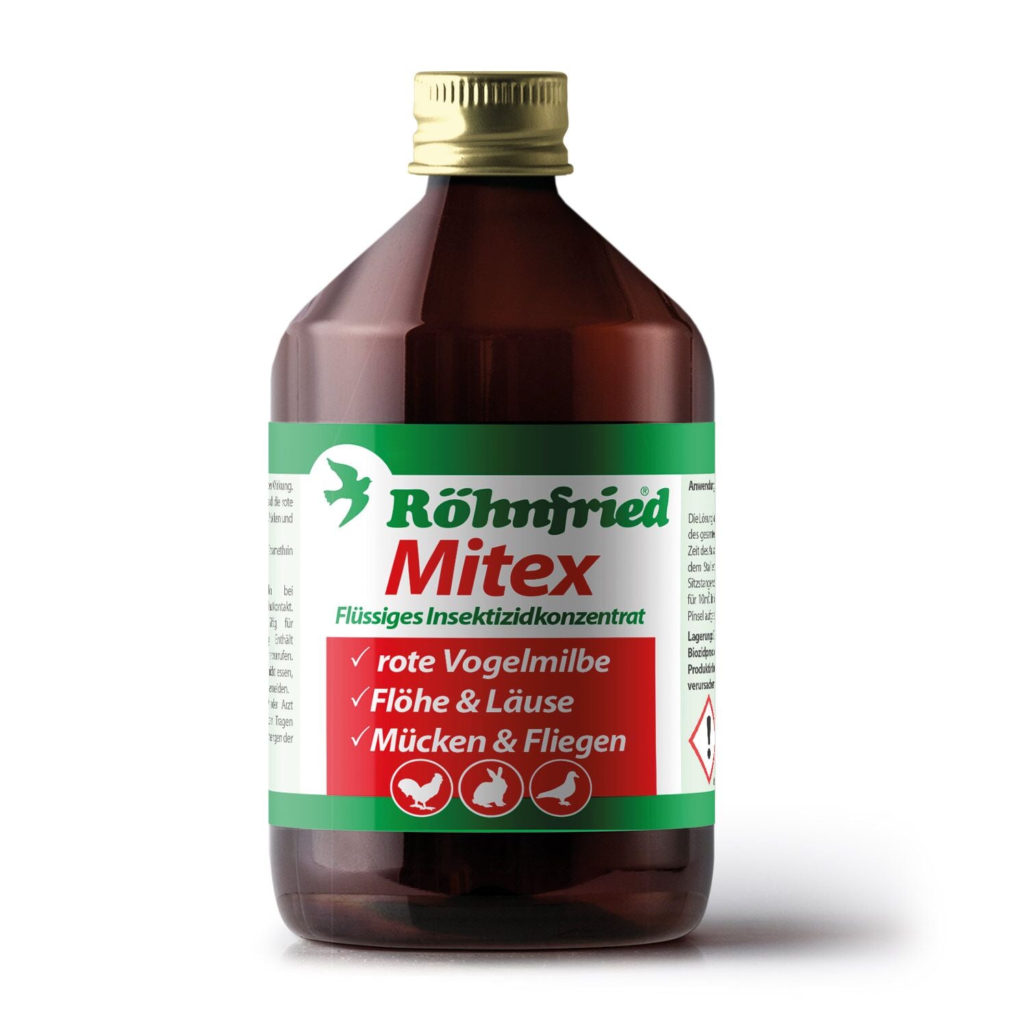 Rohnfried Mitex - Insecticide (0,5l - 1l) – HEKA-Brutgeräte
