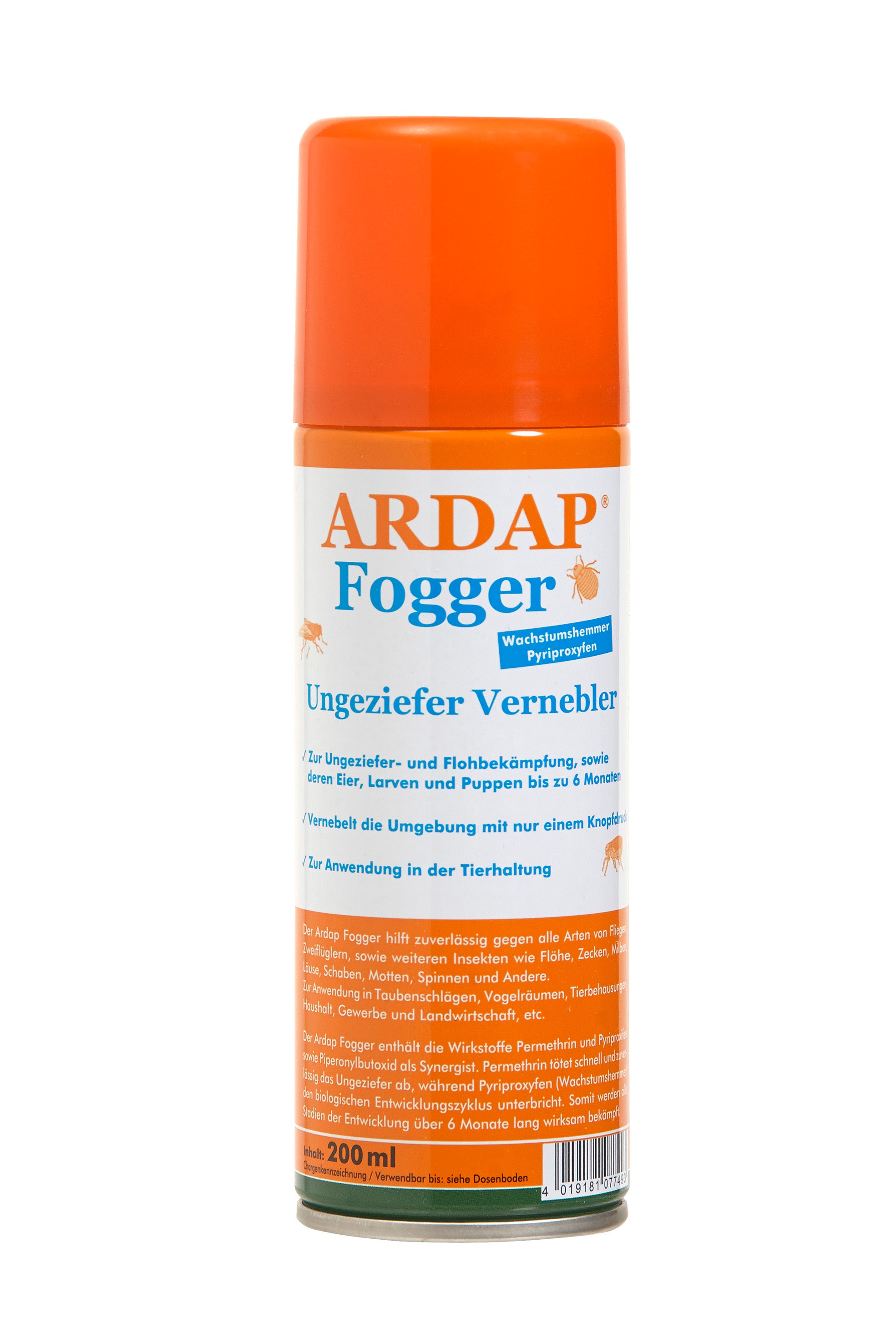 Ardap Fogger - Ungeziefer-Vernebler (1x200ml - 2x100ml)