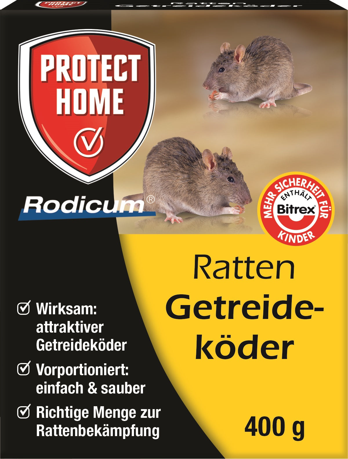 Protect Home Ratten Getreideköder (400g)