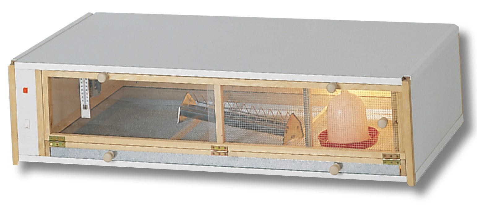 Brooder Box for up to 60-70 chicks, 102x50x29cm, wooden