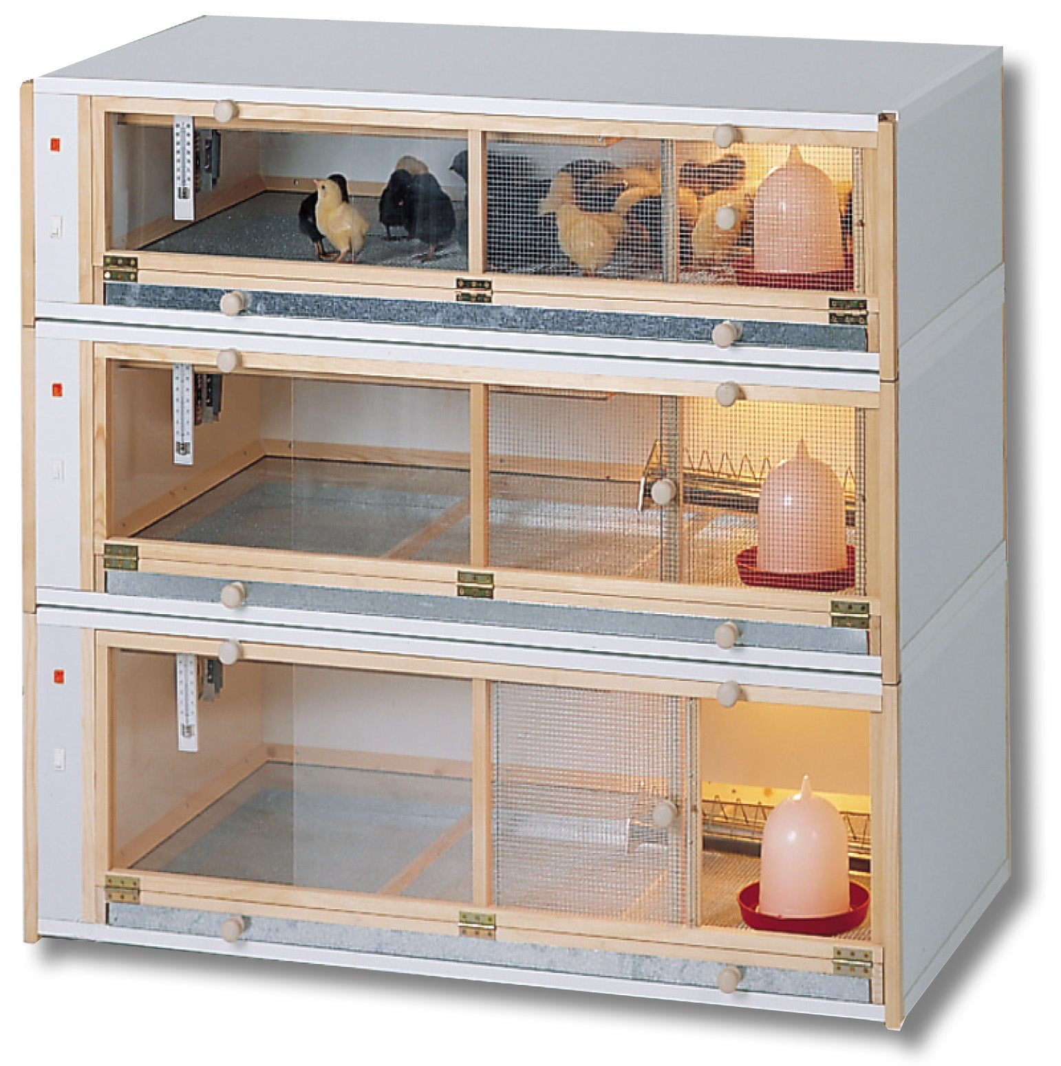 Wooden Brooder Boxes, Combination, 102cm – HEKA-Brutgeräte