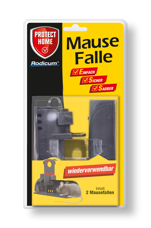 Protect Home Mausefalle mit Fallbeil (2 Stück)