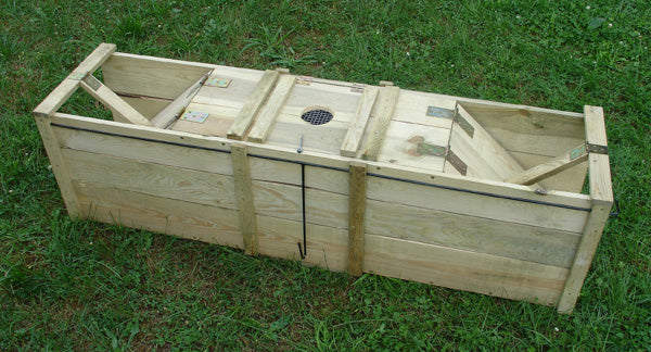 Fox-Trap, 150x36x43cm - also for catching Raccoon and Cat